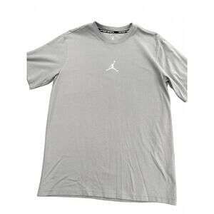 Nike Jordan T-Shirt Men’s Size Large Sage Grey Jumpman Graphic Streetwear Tee